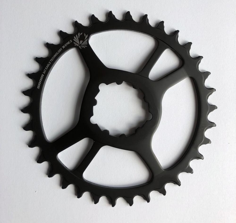 Prevodník SRAM X-SYNC 2 Steel 32z Direct Mount 3mm Offset Eagle Black oceľový Prevodník SRAM X-SYNC 2 Steel 32z Direct Mount 3mm Offset Eagle Black oceľový