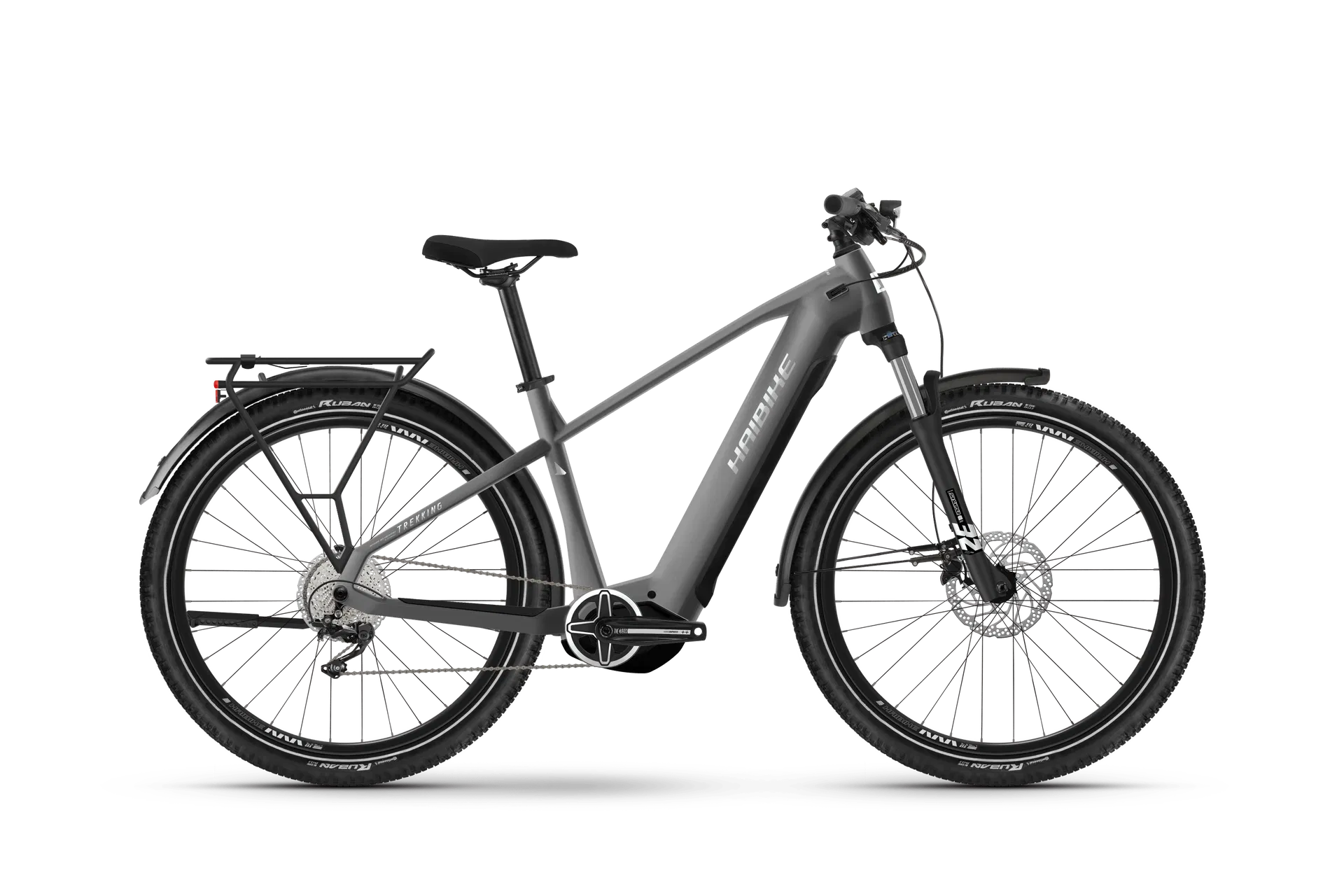 Haibike TREKKING 4 High  i720Wh 10-G Deore  - Silver Pearl