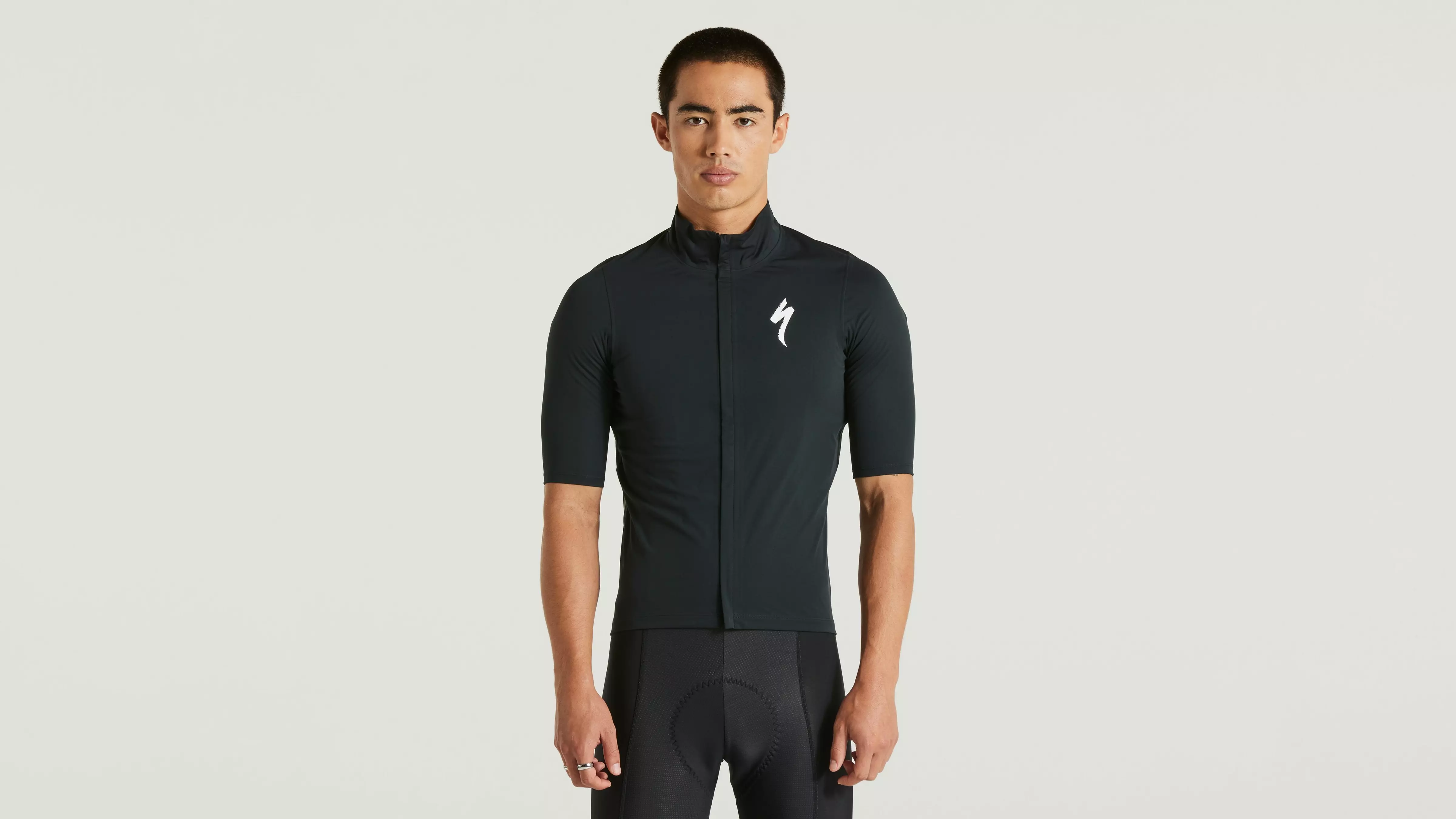 Dres s krátkym rukávom SL Pro Rain Jersey SS Men Black Dres s krátkym rukávom SL Pro Rain Jersey SS Men Black