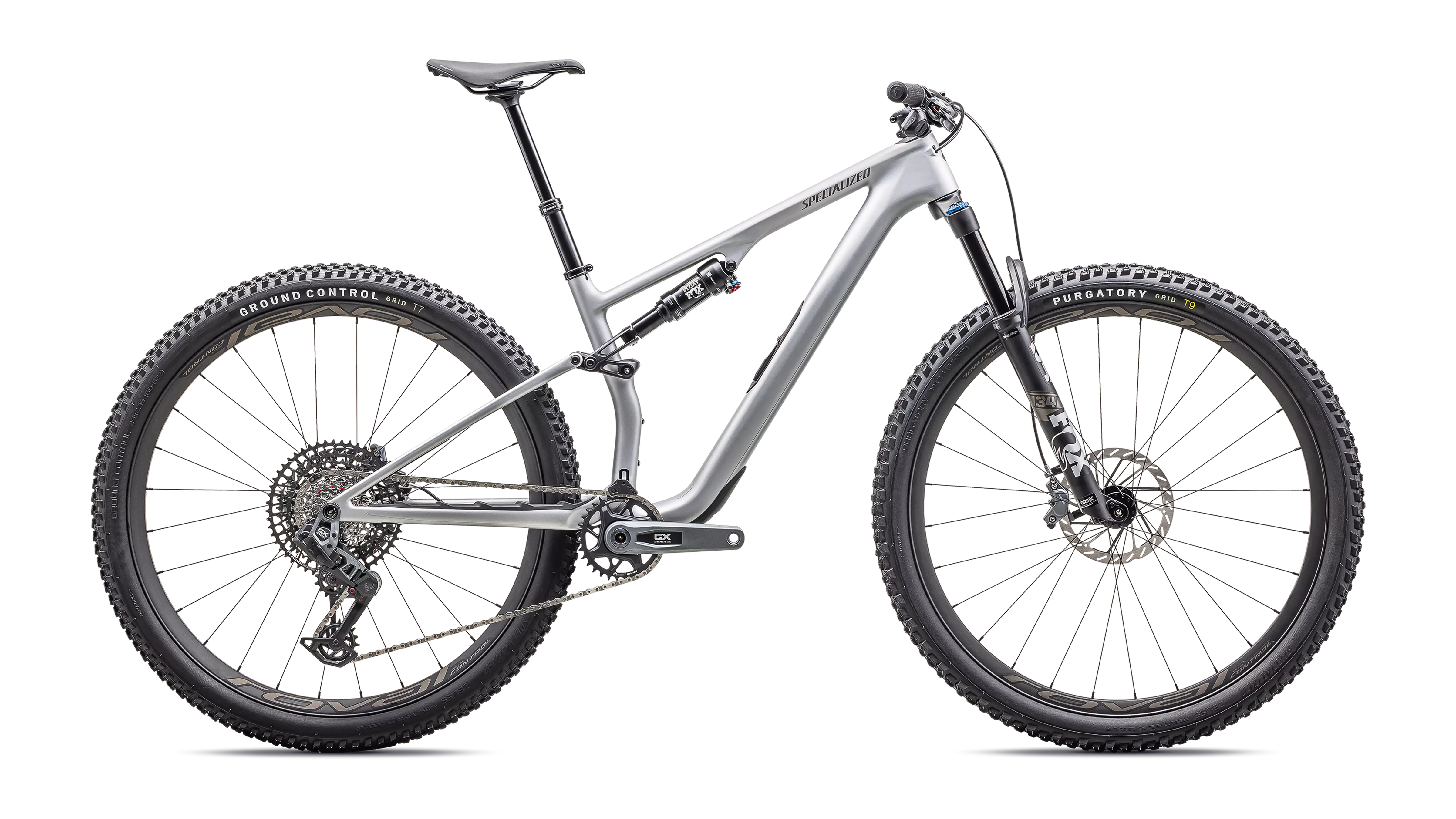 SPECIALIZED Epic 8 EVO Expert - Satin Silver Dust / Gunmetal SPECIALIZED Epic 8 EVO Expert - Satin Silver Dust / Gunmetal