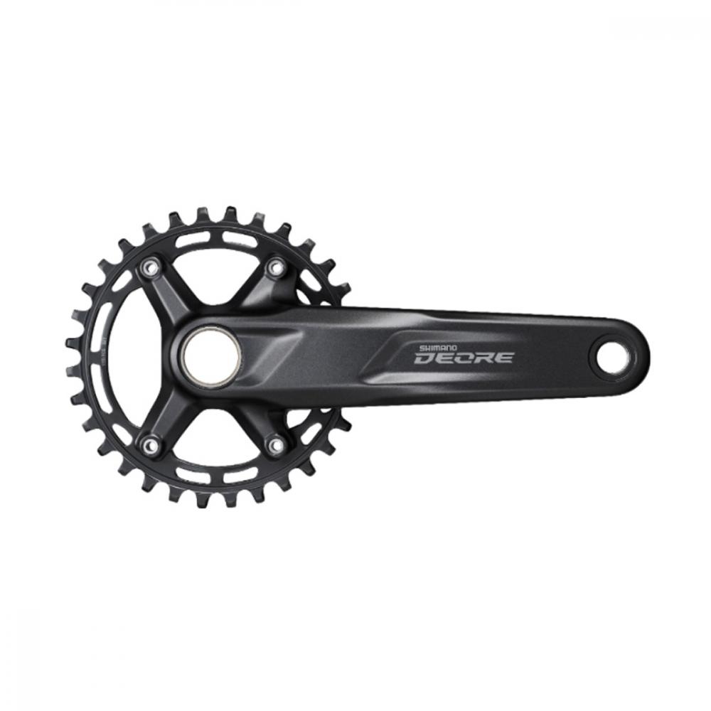 Kľuky SHIMANO Deore M5100 175mm 30z. 10/11-k. čierne dvojdielne bez ložísk Kľuky SHIMANO Deore M5100 175mm 30z. 10/11-k. čierne dvojdielne bez ložísk