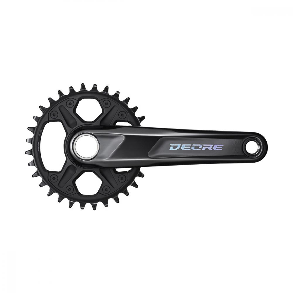 Kľuky SHIMANO Deore M6100 175mm 32z 12-k BOOST dvojdielne čierne bez ložísk Kľuky SHIMANO Deore M6100 175mm 32z 12-k BOOST dvojdielne čierne bez ložísk