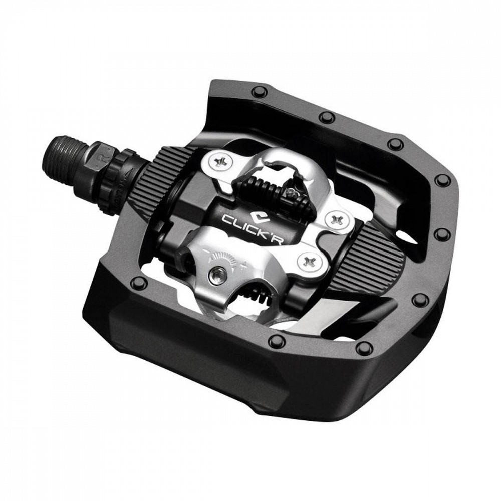 Pedále SHIMANO treking MT50 Click´R SPD čierne s klietkou Pedále SHIMANO treking MT50 Click´R SPD čierne s klietkou
