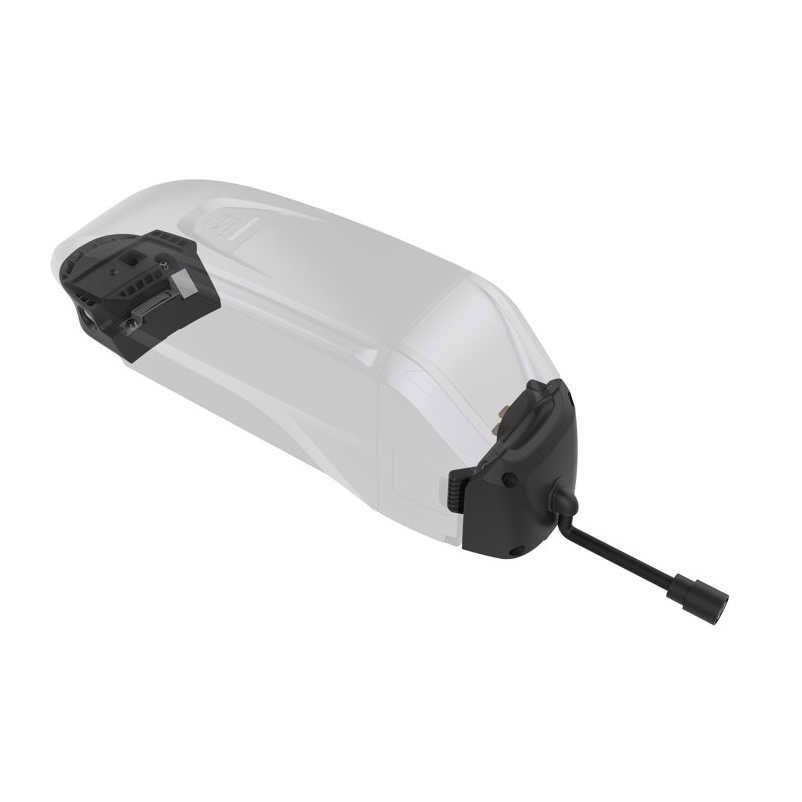 Držiak batérie SHIMANO BT-E8016 na rám bez zámku s káblom 600mm čierny Držiak batérie SHIMANO BT-E8016 na rám bez zámku s káblom 600mm čierny