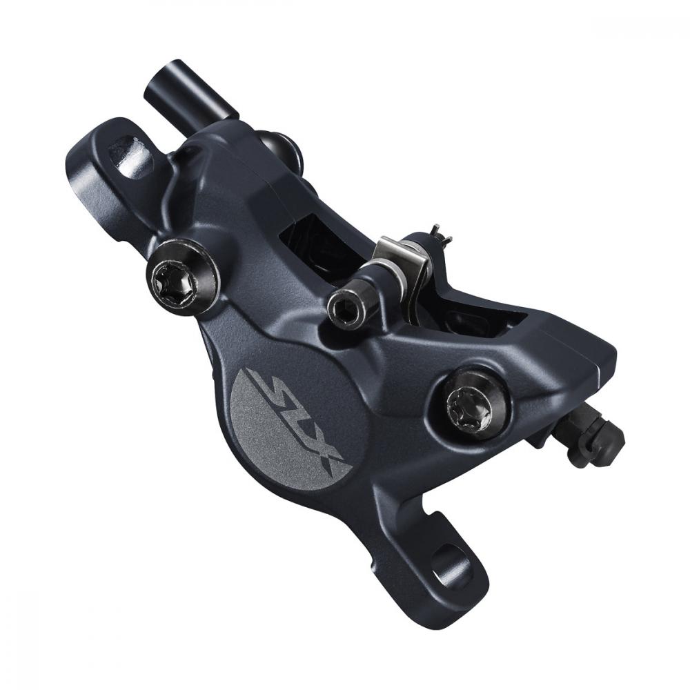 Strmeň brzd. SHIMANO SLX M7100 hydraulický Post Mount + platničky Strmeň brzd. SHIMANO SLX M7100 hydraulický Post Mount + platničky
