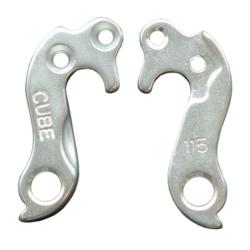 Koncovka rmu Cube 115 strieborn