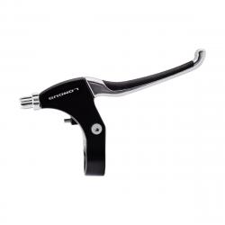 Brzdov pky LONGUS V-Brake Rubber Al 3 prsty ierne