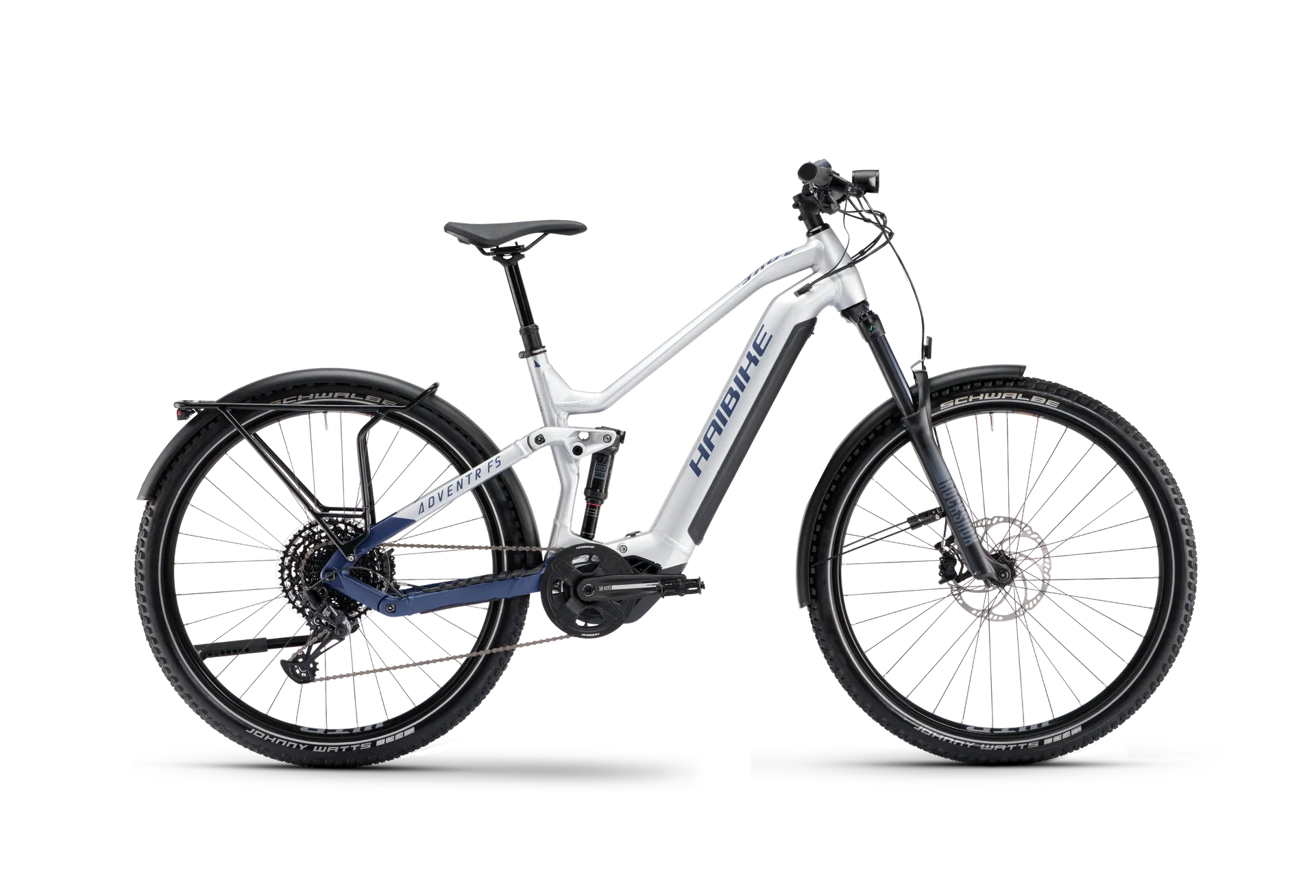 Haibike ADVENTR 9 High silver/dark blue matt