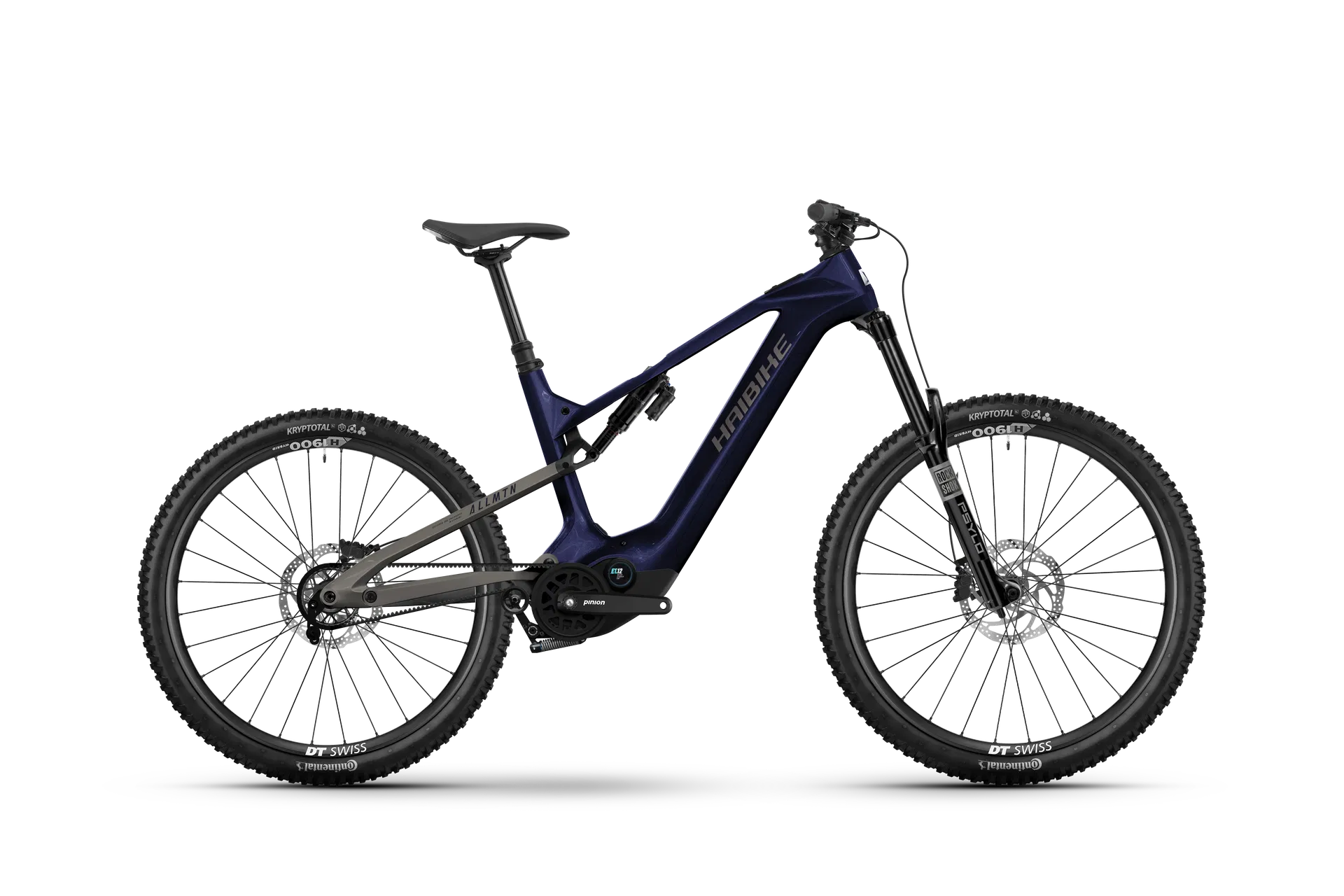 Haibike ALLMTN CF 10 TRN/IQ 800Wh - High midnight blue/grey glossy