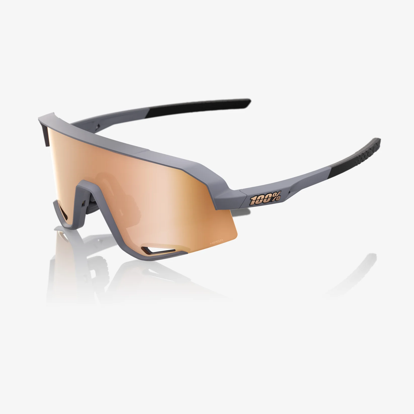 Okuliare 100%  SLENDALE - Soft Tact Grey
HiPER Copper Mirror Lens