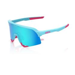 Okuliare 100% S3 LE Tatis 4 Soft Tact Blue - Blue Topaz Mirror Lens