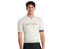 dres Specialized SAGAN DISRUPTION SL AIR JERSEY SS MEN White