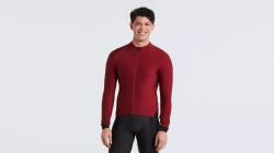 Zimn dres SPECIALIZED Sl Expert Long Sleeve Thermal Jersey Maroon