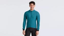 Zimn dres SPECIALIZED Sl Expert Long Sleeve Thermal Jersey Tropical Teal