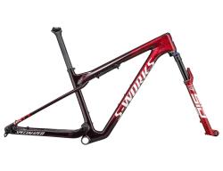 Rm S-Works Epic World Cup Gloss Red Tint / Flake Silver Granite / Metallic White Silver