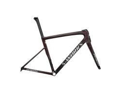 Rm S-Works Tarmac SL8 Gloss Carbon / Red To Gold Blurred Speckle/Metallic White Silver