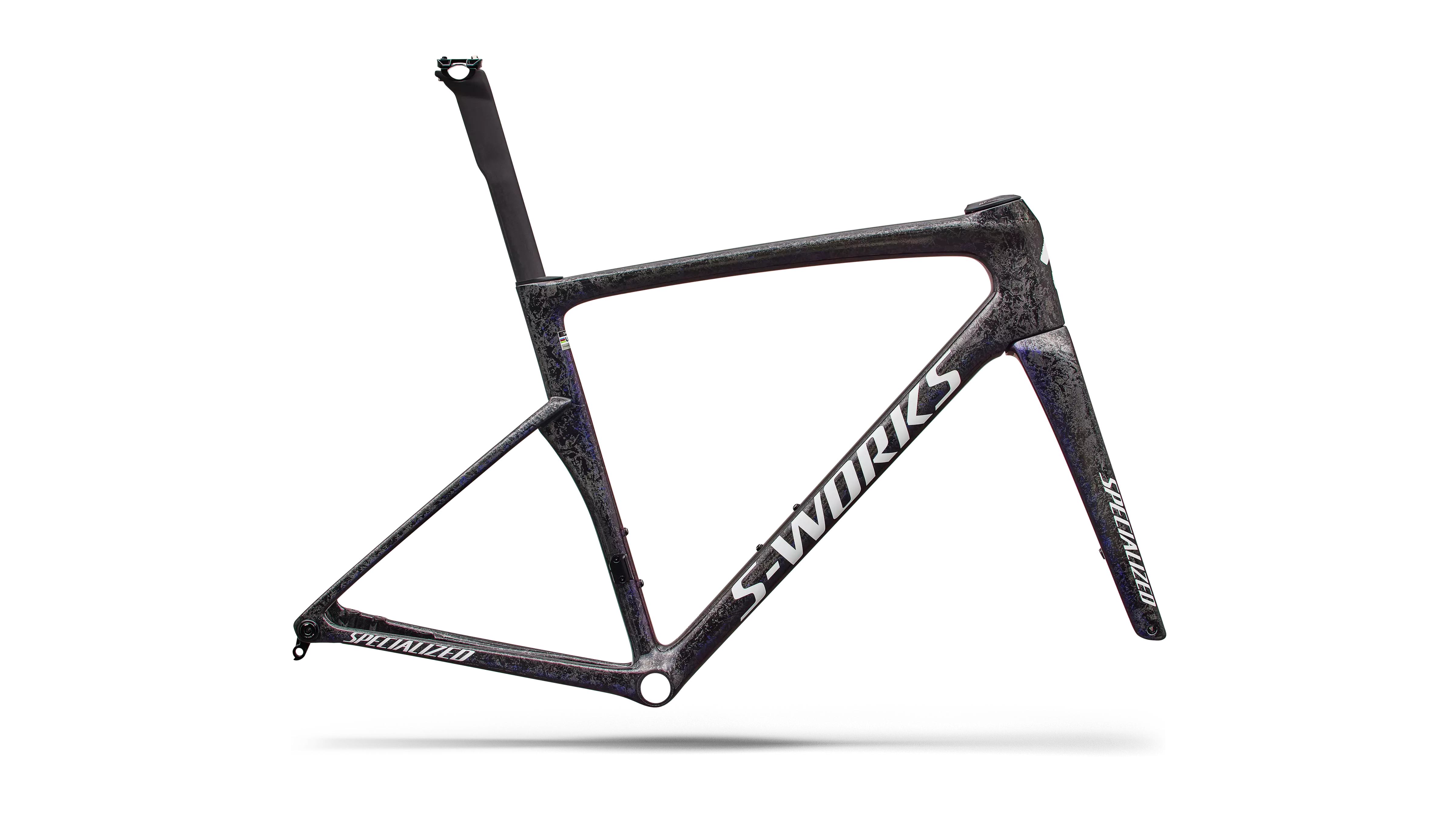 R�m S-Works Tarmac SL9 Gloss Carbon / Red to Blue Pearl / White