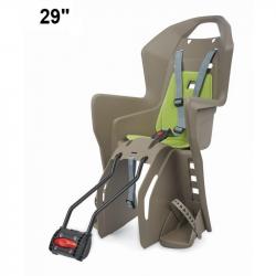 Detsk zadn sedaka Polisport Koolah 29 na rm, krmovo/zelen