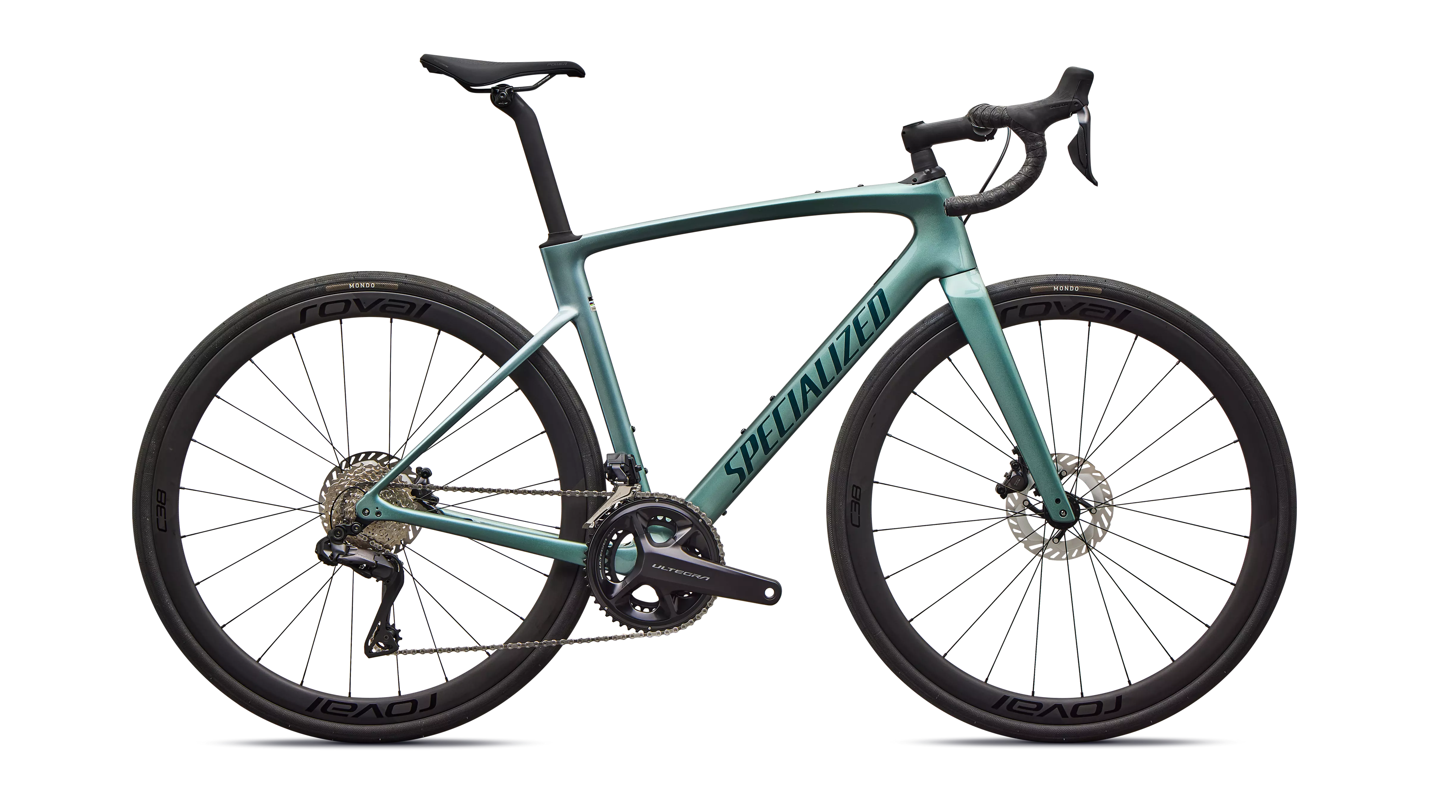SPECIALIZED Roubaix SL8 Expert Gloss Fjord Metallic/white Pearl Fade/emerald Metallic