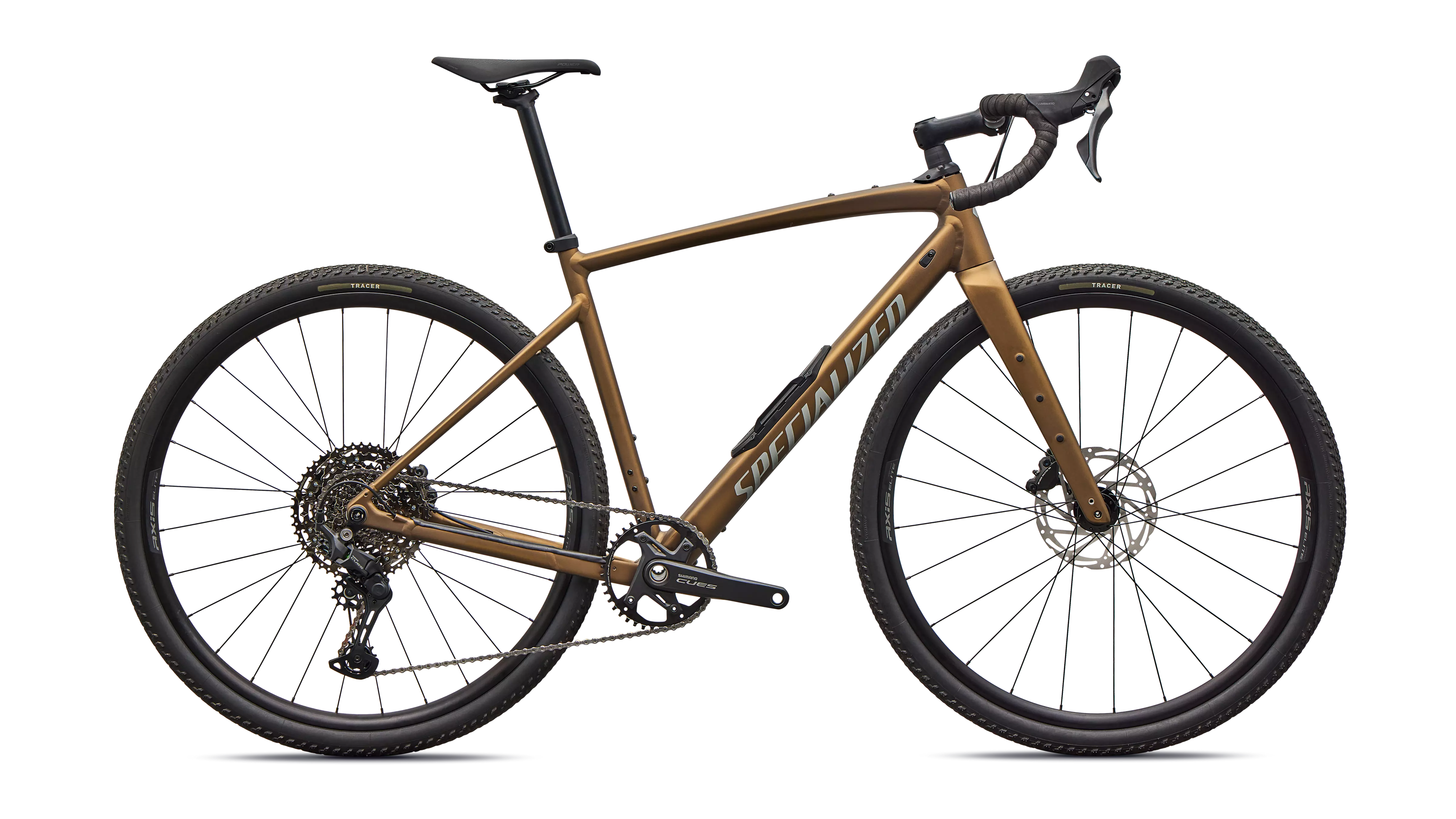 SPECIALIZED Diverge 4 Sport Alloy
Shimano CUES Satin Burnt Gold Metallic / Shadow Silver