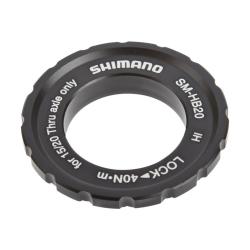 Zais�ovacia matica kot��a Shimano SM-HB20 Center-Lock pre pevn� osu 15/20mm