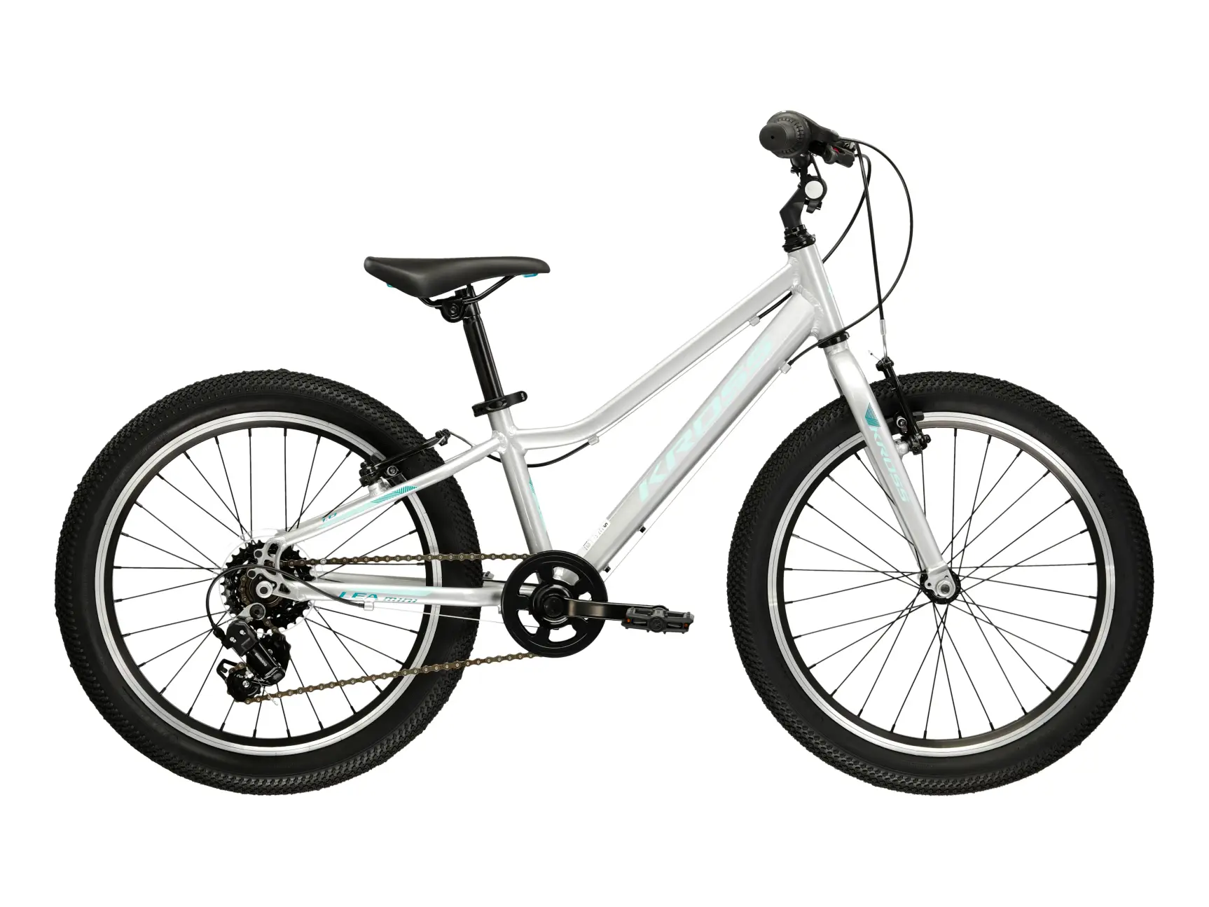KROSS Lea Mini 1.0 D  strieborn�/tyrkysov� leskl�