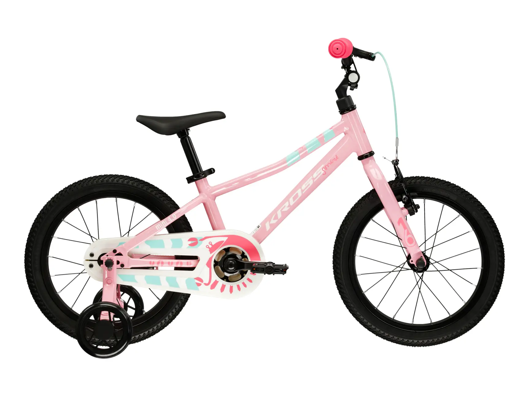 KROSS Mini 4.0 U 16 Ru�ov�/biely leskl�