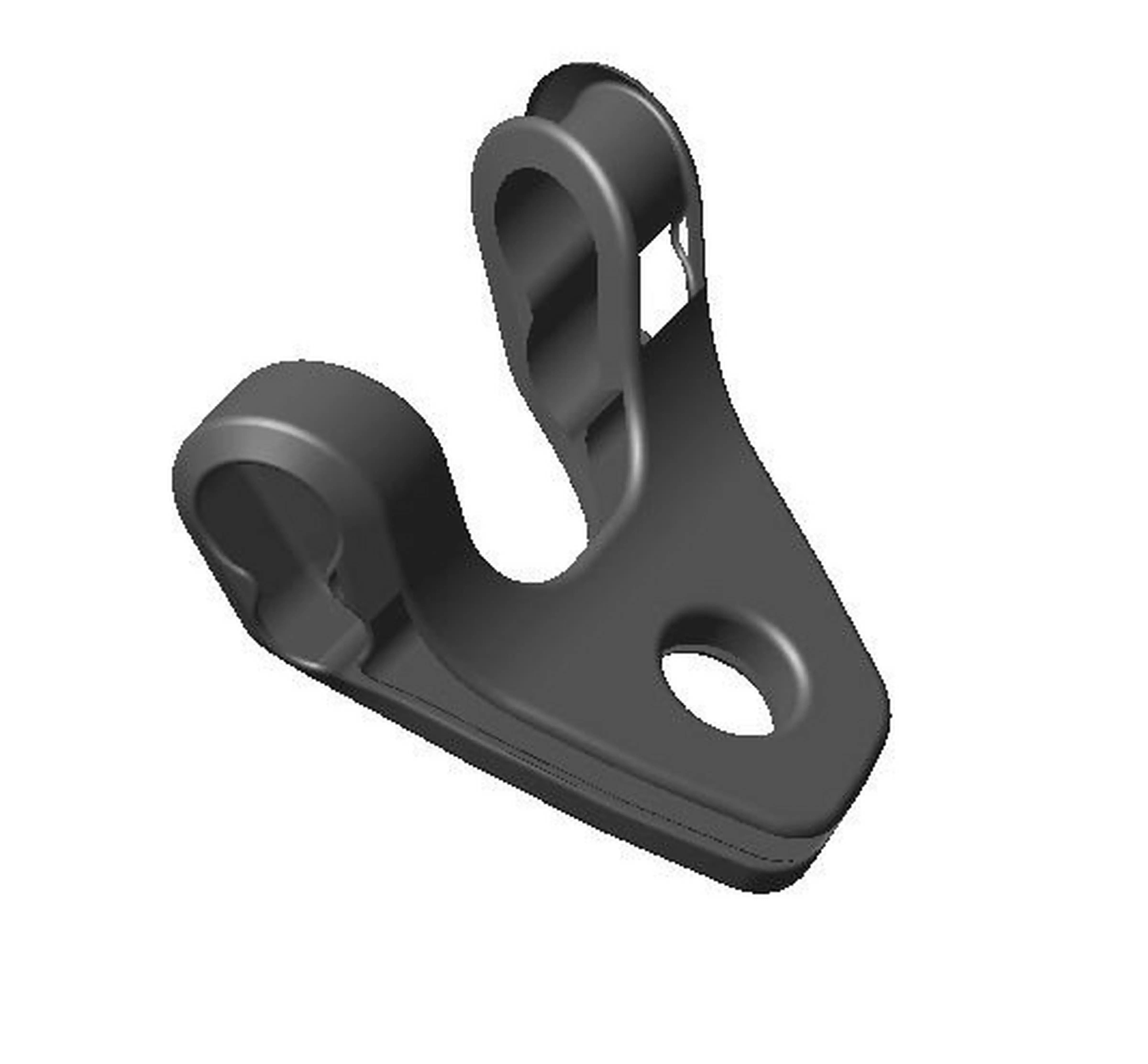 Vodi lanka CBG MY16-17 LEVO FSR BRAKE LINE AND SPEED SENSOR GUIDE: MAIN PIVOT