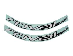 nlepky na koles ROVAL Gloss Black / White