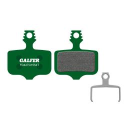 Brzdov� platni�ky GALFER - FD427 - AVID Elixir /SRAM XX  Zmes: G1554T zelen� PRO